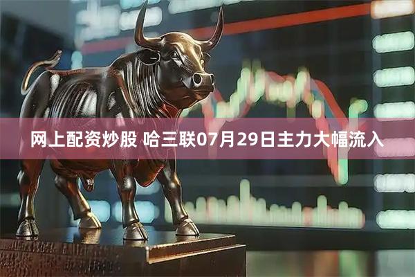 网上配资炒股 哈三联07月29日主力大幅流入